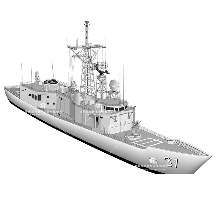 全州充气侦查船模型
